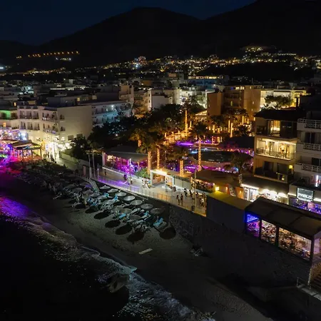 דירה Palm Luxury Seafront Suites, Next To Palm Club, Lively Nights הרסוניסוס